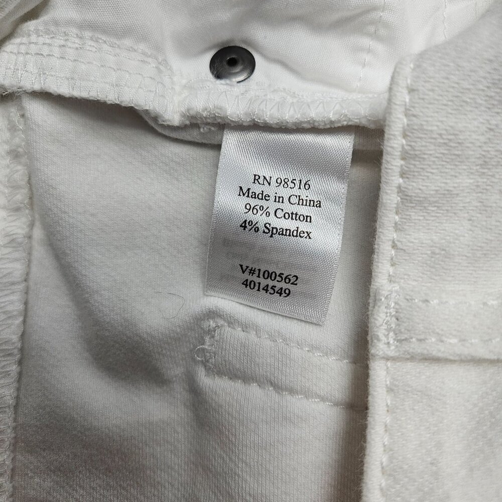Coldwater Creek Natural Fit Women's Petite Pants White Size P12 (121-5) - Picture 4 of 10